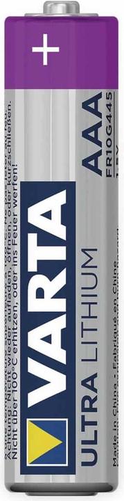 Produktbild Varta ULTRA Lithium (2 Stk., AAA, 1100 mAh)