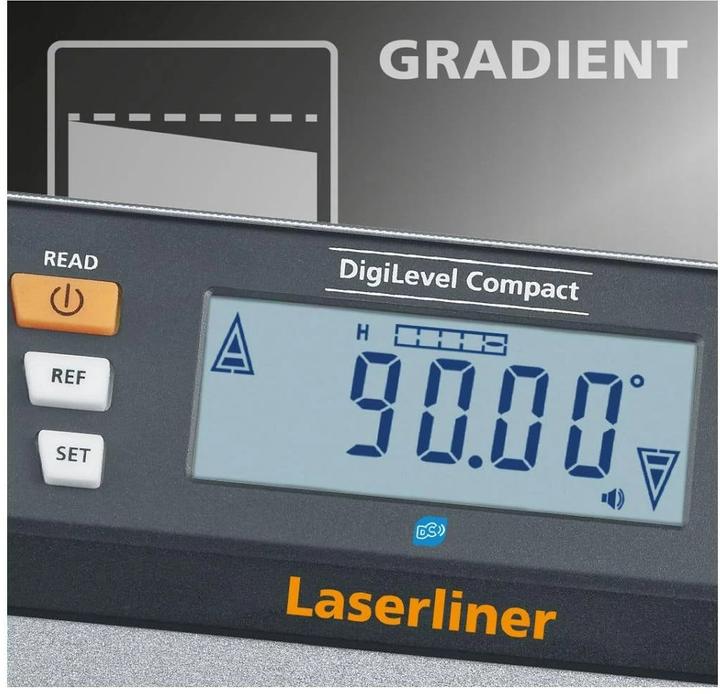 Actual product image Laserliner Digital spirit level electronics in handy format (23 cm)