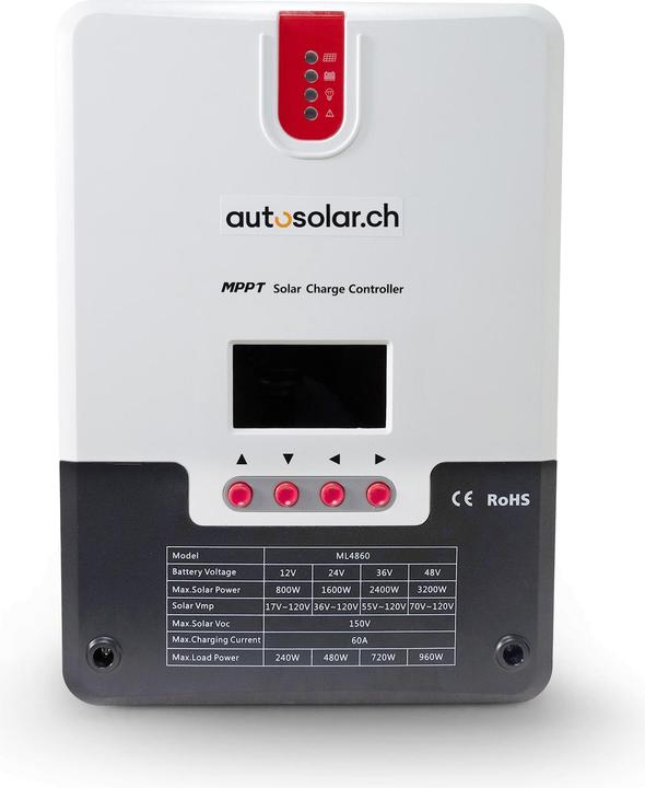 Produktbild Autosolar Solaranlage 670W mit Lithiumbatterie 200Ah und 2000W-Wechselrichter Wohnmobil / Camper (670 W)