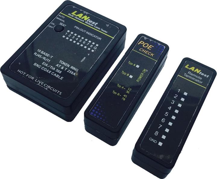 Actual product image Value LANtest cable and PoE tester