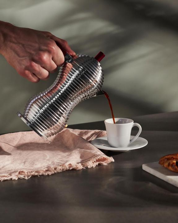 Produktbild Alessi Pulcina Espressomaschine für Induktion geeignet (3 T.)