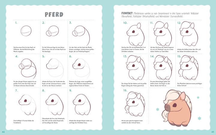 Produktbild Manga Chibi – Zeichenkurs Niedliche Tiere (Deutsch, Phoebe Im, Beate Wellmann, 2024)