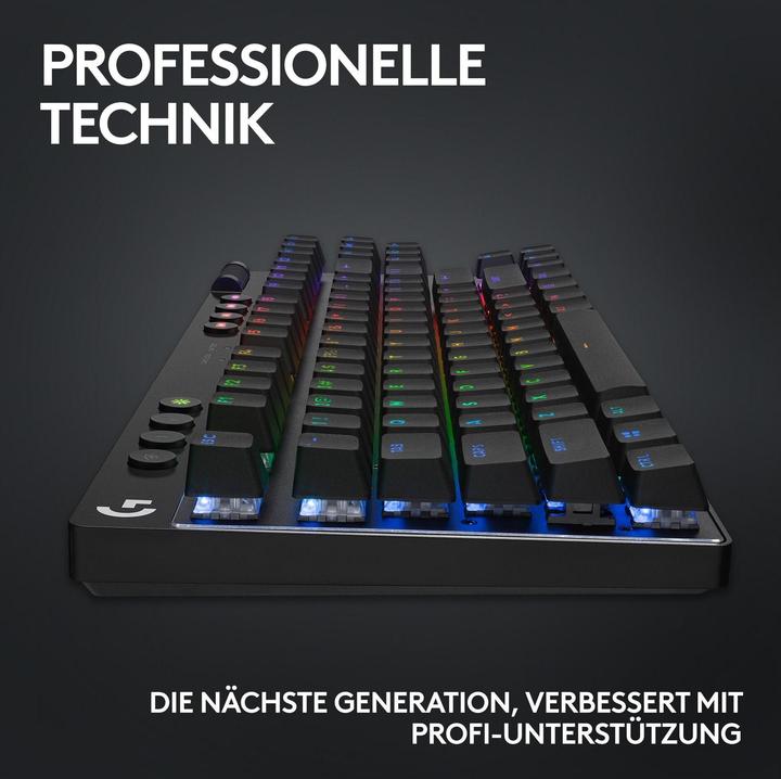Immagine prodotto Logitech G Pro X TKL Lightspeed (CH, Senza fili, Cablato)