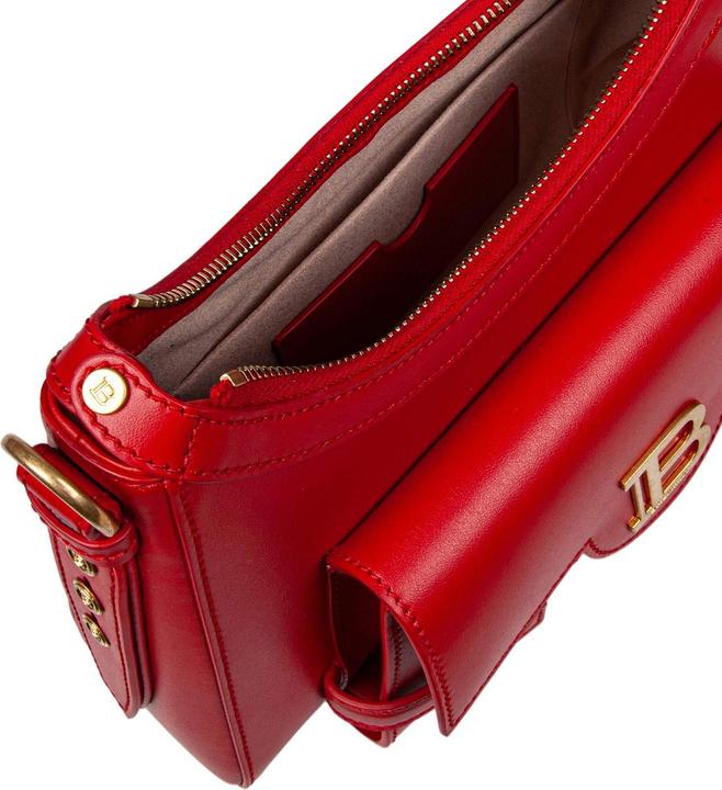 Immagine prodotto Balmain b-buzz hobo leather shoulder bag red color