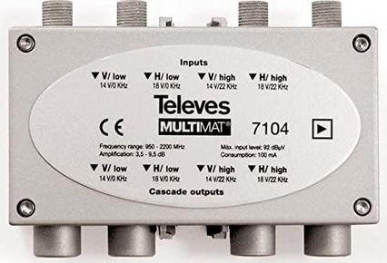 Televes Amplificatore MSV 44M SAT ZF (Amplificatore)
