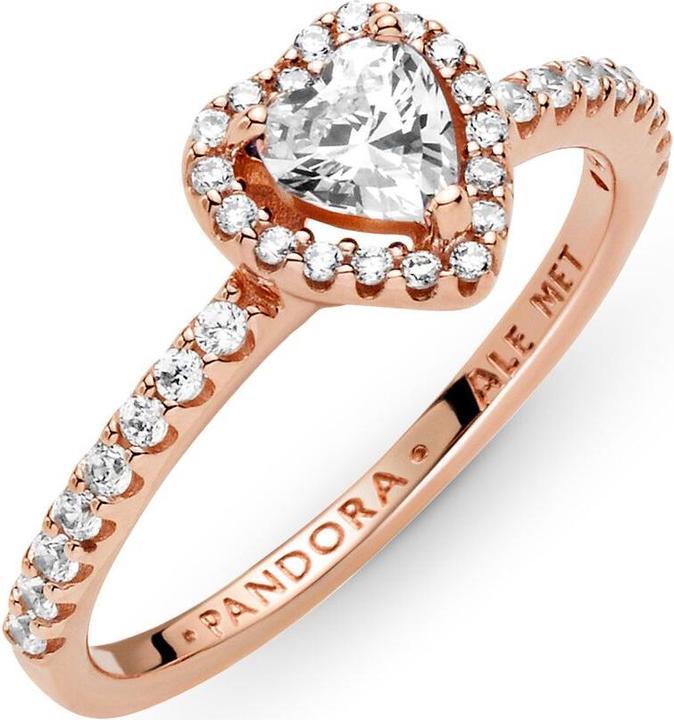 Immagine prodotto Pandora anello a cuore scintillante rosa (58)