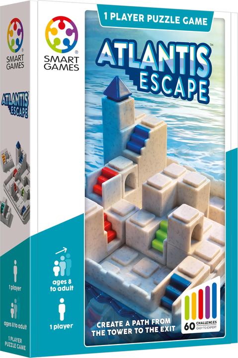 Image du produit Smart Games L'évasion du SG Atlantis (Multilingue, Français, Italien, Anglais, Allemand)