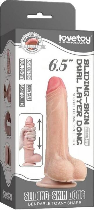 Image du produit Lovetoy Gode à peau coulissante