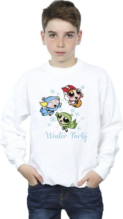 Actual product image The Powerpuff Girls Boys Girls Winter Party Sweatshirt (140, 146)