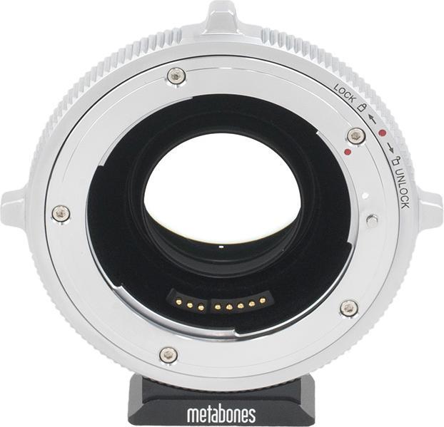 Produktbild Metabones MB SPEF-E-BT3, Canon EF, Sony E, Sort, Sølv, A9, A7RIII, A7RII, A7R, A7SII, A7S, A7II, A7