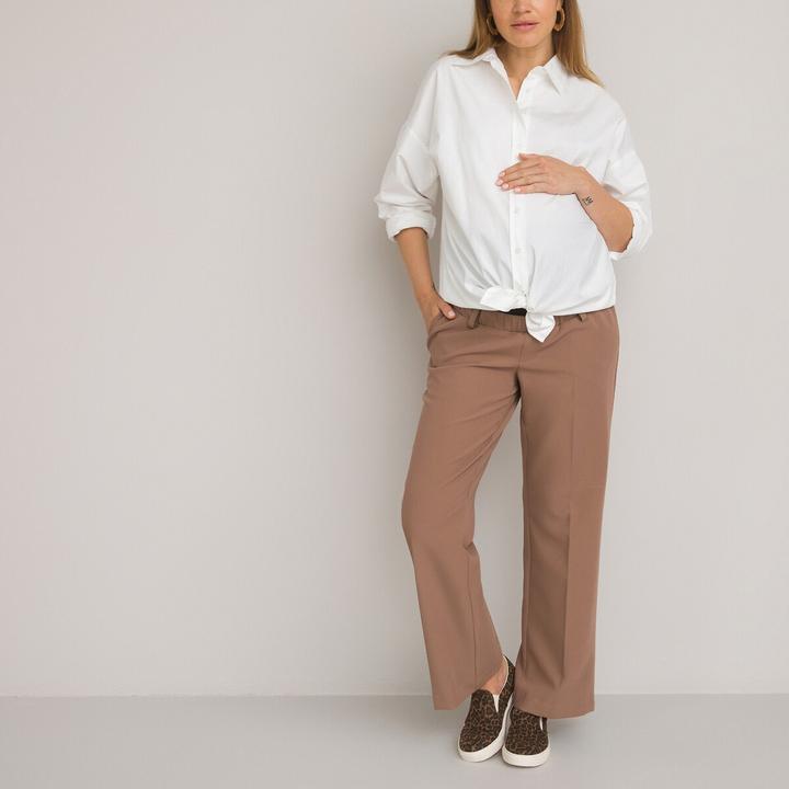 Immagine prodotto La Redoute Collections Pantaloni larghi premaman con inserto per pancia larga (34)