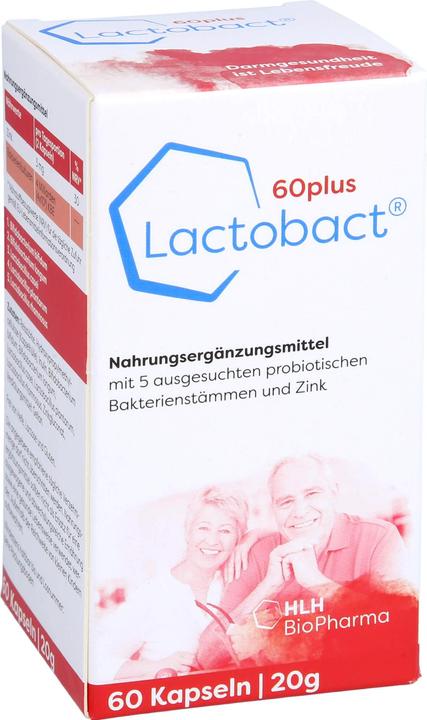 Immagine prodotto Lactobact Capsula 60plus (60 Pezzo/i, Pillole, 21 g)