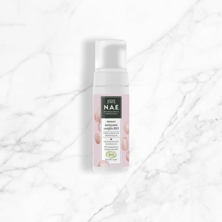 Produktbild N.A.E. Naturale Antica Erboristeria Purezza Gentle Cleansing Foam, COSMOS Organic Certified & Vegan (Schaum, 150 ml)