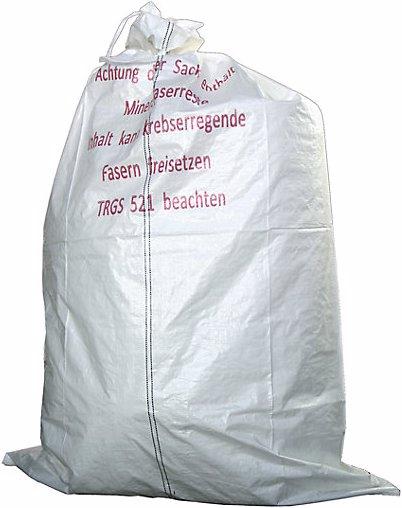 Produktbild Ams Umweltschutz PP-Bändchengewebesack, 960 l, unbesch., f. mineralfaserhalt. Dämmst., VE 40 St (40 x, 960 l)