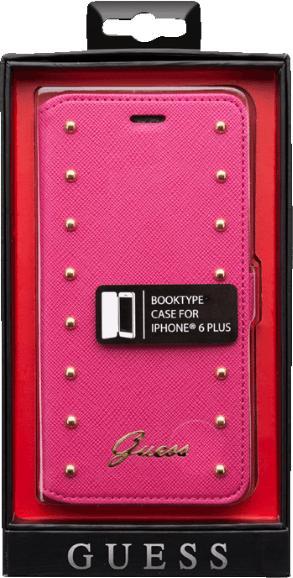 Immagine prodotto Guess Custodia a libro GUFLBKP6LSAP IPHONE 6 PLUS ROSA Standard (Apple iPhone 6)