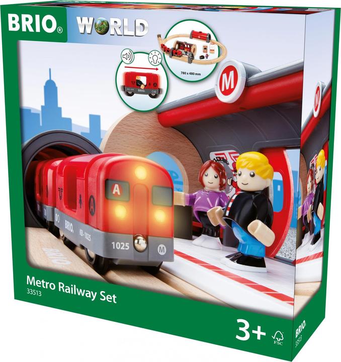 Produktbild Brio Metro Bahn Set
