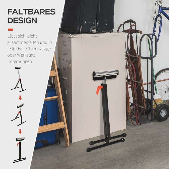 Produktbild Homcom Rollenbock verstellbar (44 cm, 50 cm)