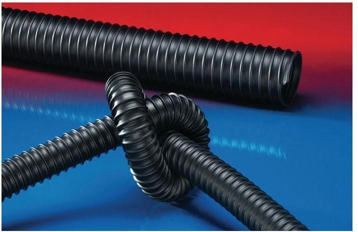 Actual product image Norres Extraction and blower hose AIRDUC® PUR 351 HT Inner-Ø 45 mm Outer-Ø 53 mm 4 mm Length 10 m