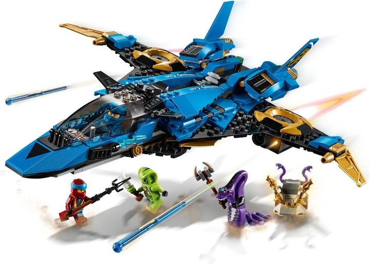 Actual product image LEGO Jay's Thunder Jet (70668, LEGO Ninjago)