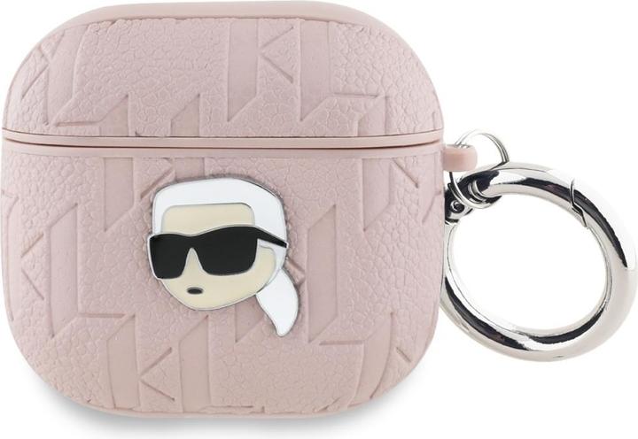 Produktbild Karl Lagerfeld Monogram Karl Head Case for AirPods 4 - Pink