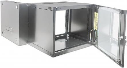 Produktbild Intellinet 19" Wandverteiler mit Schwenkrahmen (10.87 HE, 19 Zoll Rack)