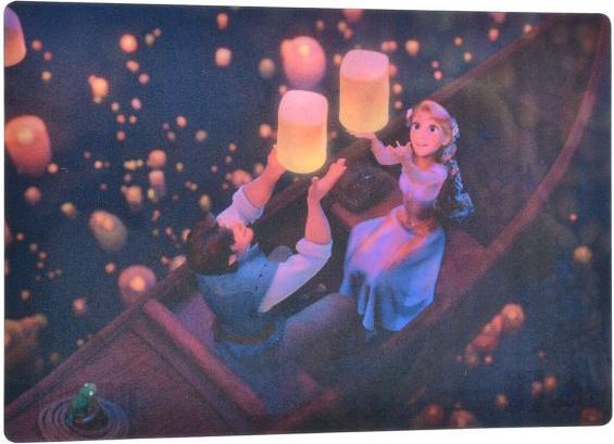 Image du produit Disney Rapunzel & Flynn Rider, Pascal Postkarte Kanu Lenticular
