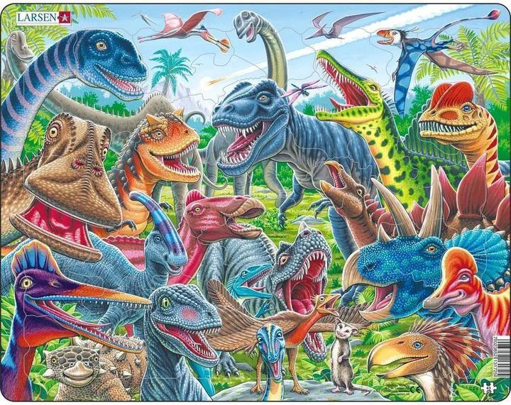Immagine prodotto Larsen Dinosauri felici (43 pezzi)