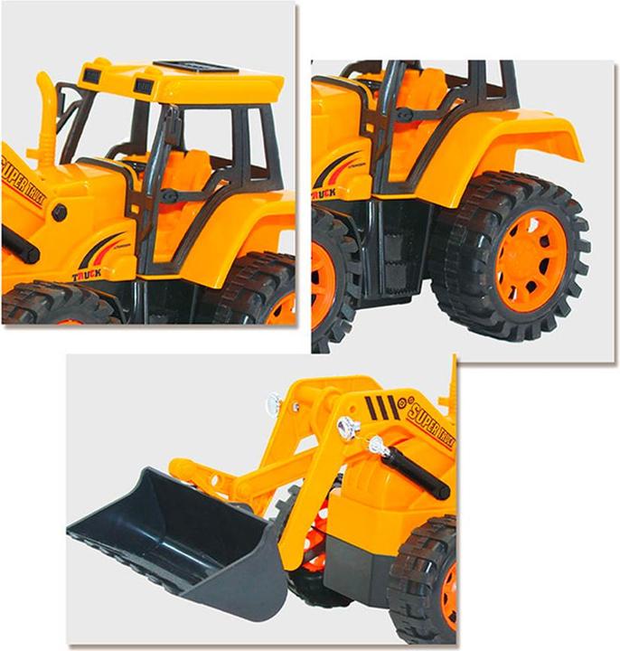 Actual product image VR Shinecon Remote-controlled backhoe loader EN71