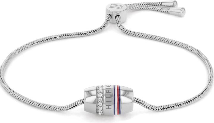 Tommy Hilfiger Mesh Charm Armband (17.50 cm, Mineralglas)