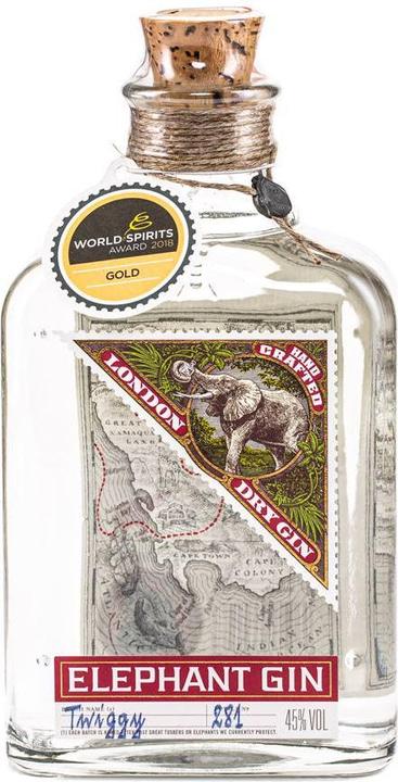 Actual product image Elephant Gin London Dry (1 x 50 cl)