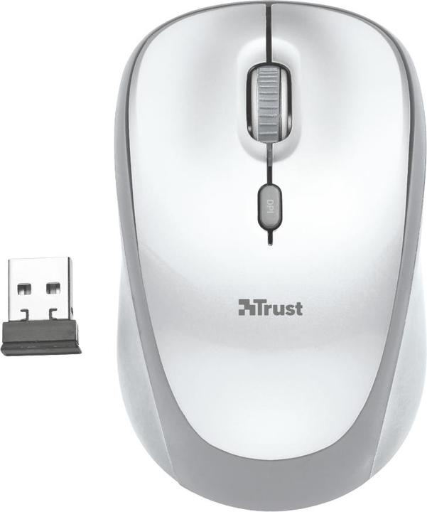 Produktbild Trust Yvi Wireless Mouse white (Kabellos)