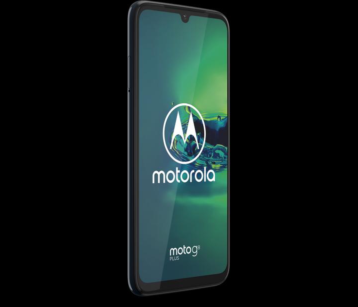 Actual product image Motorola G8 Plus (64 GB, Dark Blue, 6.30", Hybrid Dual SIM, 48 Mpx, 4G)