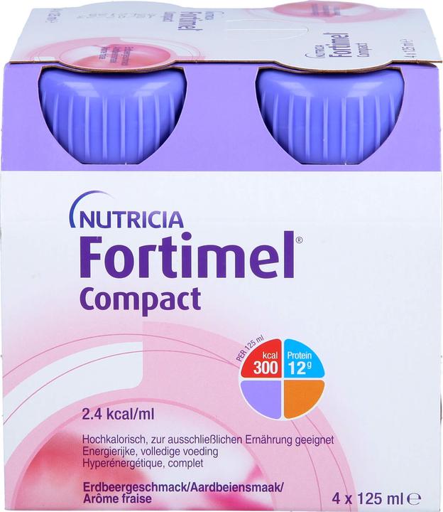 Immagine prodotto Fortimel Compatto 2.4 Fragole (Fragola, 4 x)