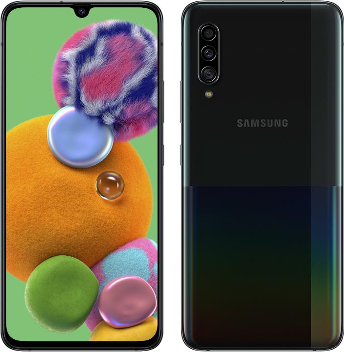 Image du produit Samsung Galaxy A90 5G (128 Go, Noir, 6.70", SIM simple, 48 Mpx, 5G)