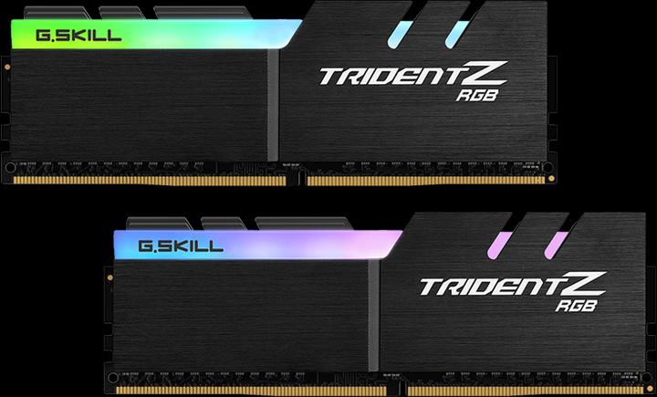 Actual product image G.Skill Trident Z RGB (for AMD) (2 x 8GB, 3200 MHz, DDR4-RAM, DIMM)