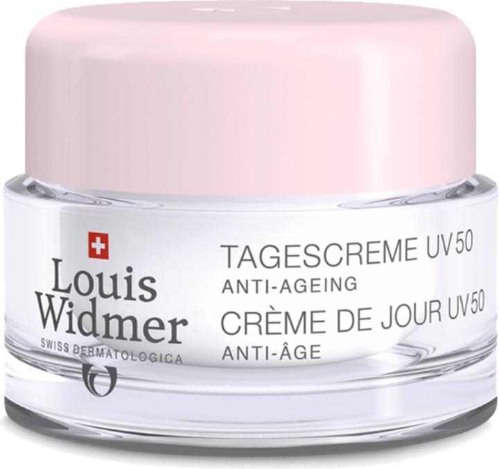 Immagine prodotto Widmer Louis Nutriderm Tagescreme UV50 éclat rosé ohne Parfum 50 ml (50 ml, Crema da giorno, SPF 50)