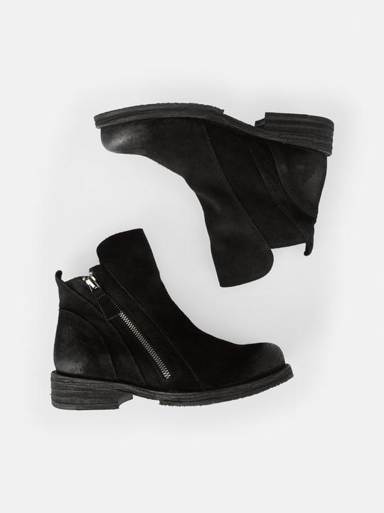 Actual product image Felmini The Wide fit Cooper W035 is a suede boot with an external zip fastening that offers both style and (39)