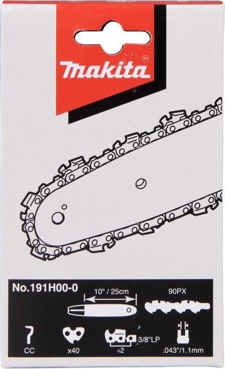 Actual product image Makita Saw chain 25cm 1,1mm 3/8 (Chainsaw, Saw chain)
