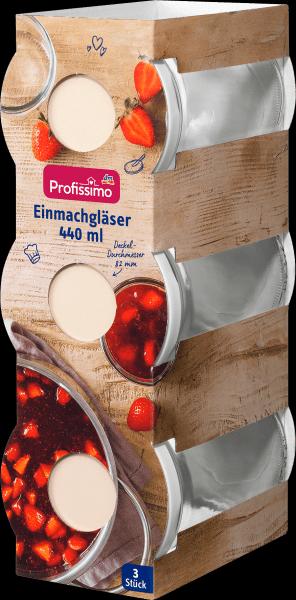 Produktbild dm Profissimo Einmachgläser 440ml