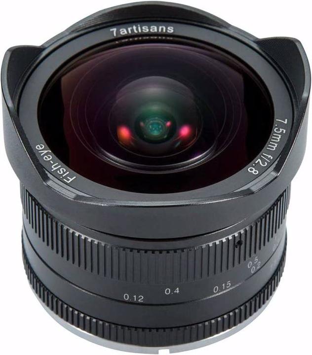 Image du produit 7artisans 7.5mm F2.8 EOS-M (Canon EF-M, APS-C / DX)