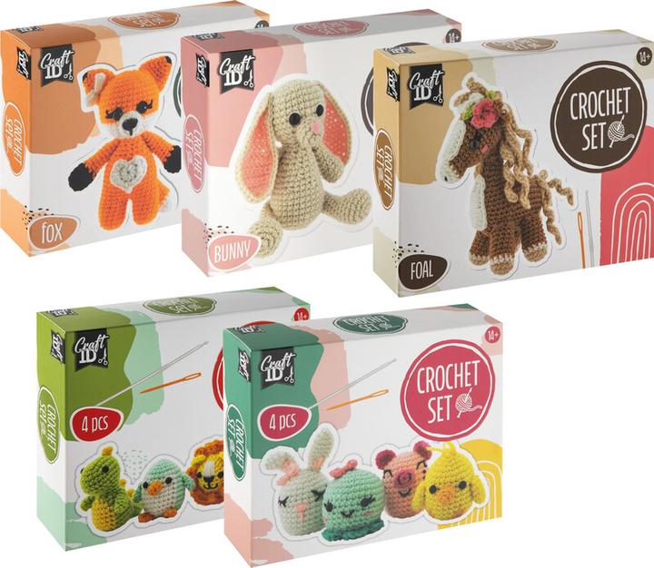 Actual product image Sombo Crochet set animals