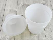 Produktbild Kögler LED Blumentopf, automatischer Farbwechsel, bedruck (17 cm)