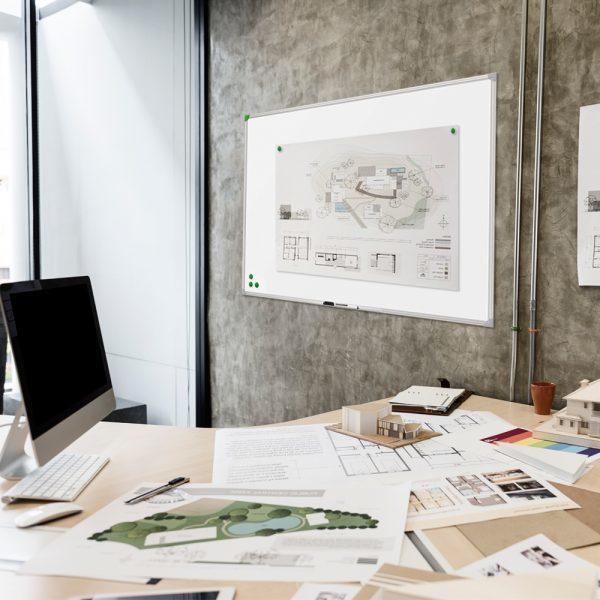 Actual product image Franken Whiteboard U-Act!Line Enamel (120 x 90 cm)