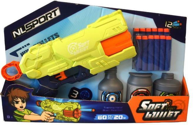 Lena Soft Foam Dart Gun - 28 cm - 2 Assorted Colors