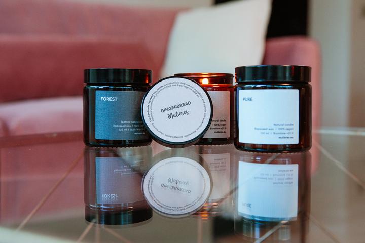 Produktbild Mulieres Natürliche Duftkerze Forest
