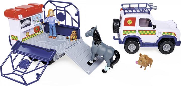 Actual product image Simba Sam Animal Rescue with Trailer