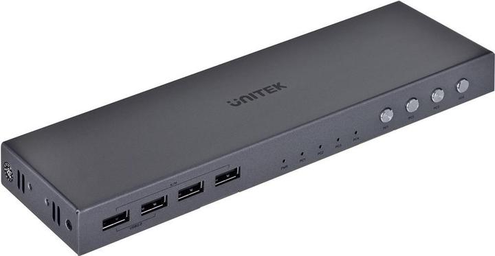 Image du produit Unitek KVM SWITCH 4K HDMI 2.0 4 IN 1 OUT + USB