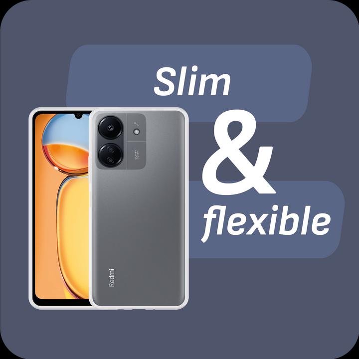 Actual product image Cazy Soft TPU protective cover (Xiaomi Redmi 13C)