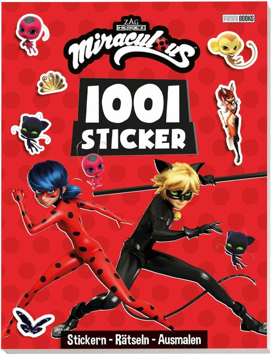Immagine prodotto Panini Miraculous: 1001 adesivi: adesivi - puzzle - da colorare