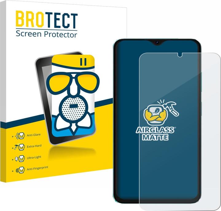 Actual product image BROTECT AirGlass Glass Matte (1 Piece, LG Spirit C70)